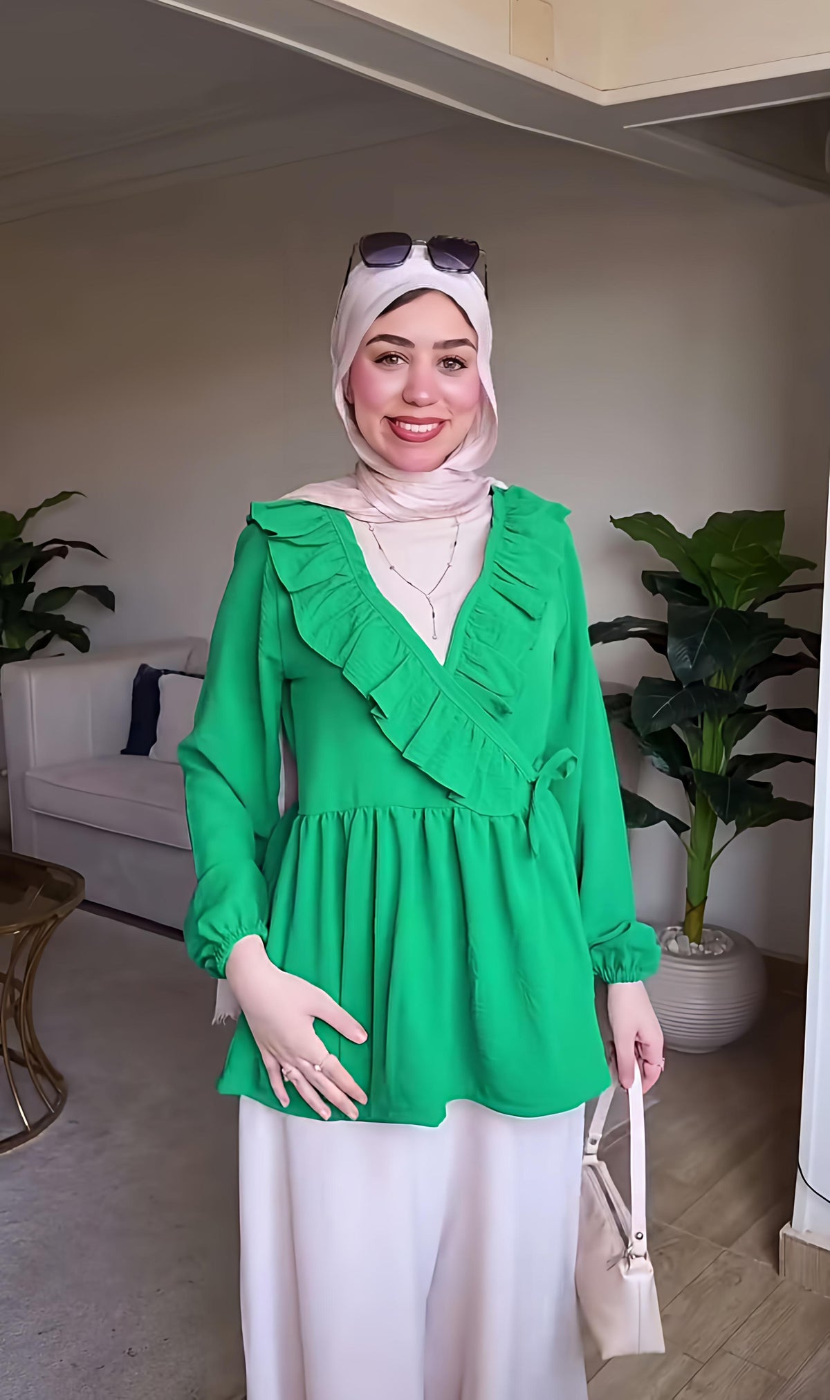 Soft Wrap Blouse