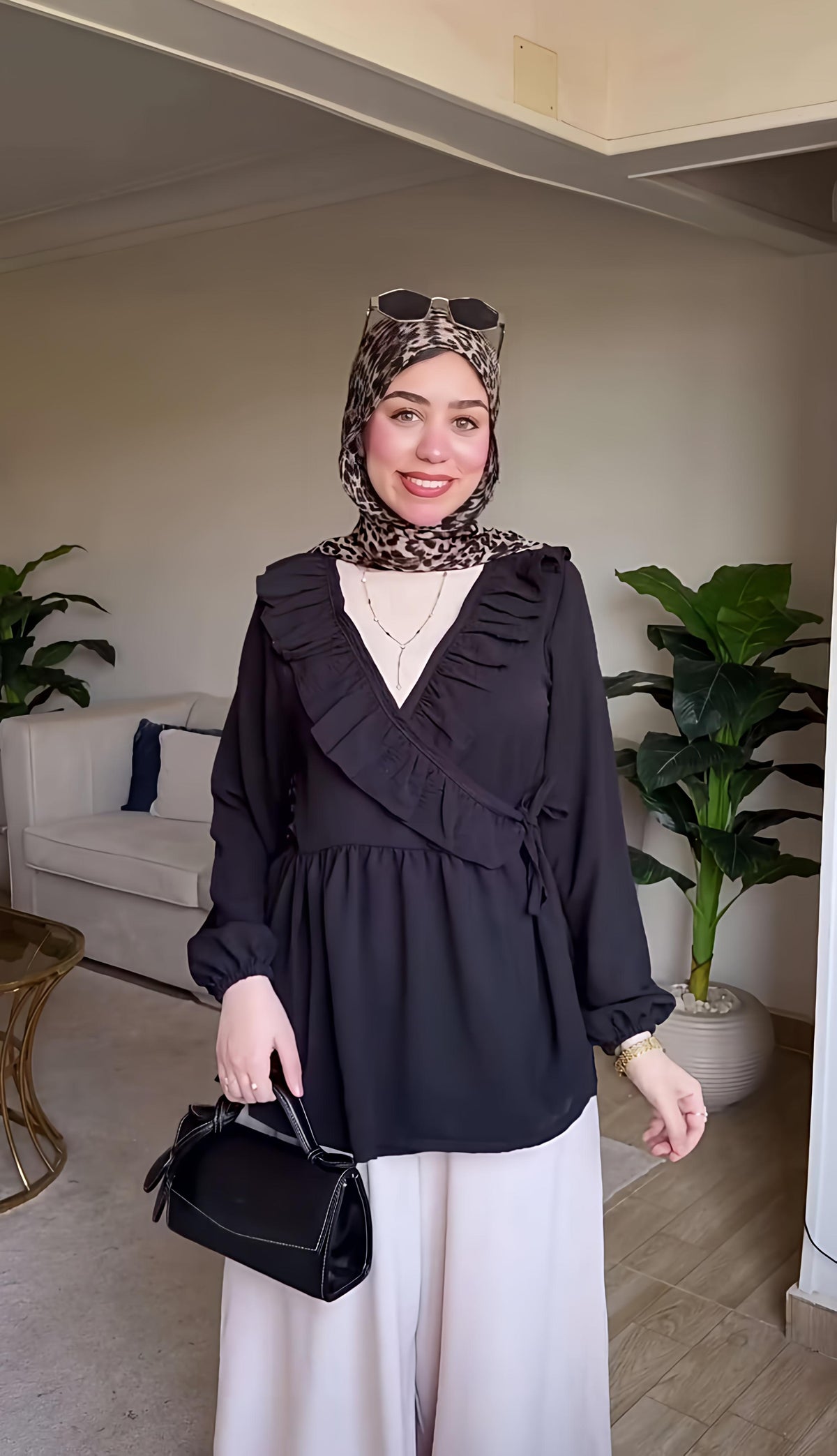 Soft Wrap Blouse