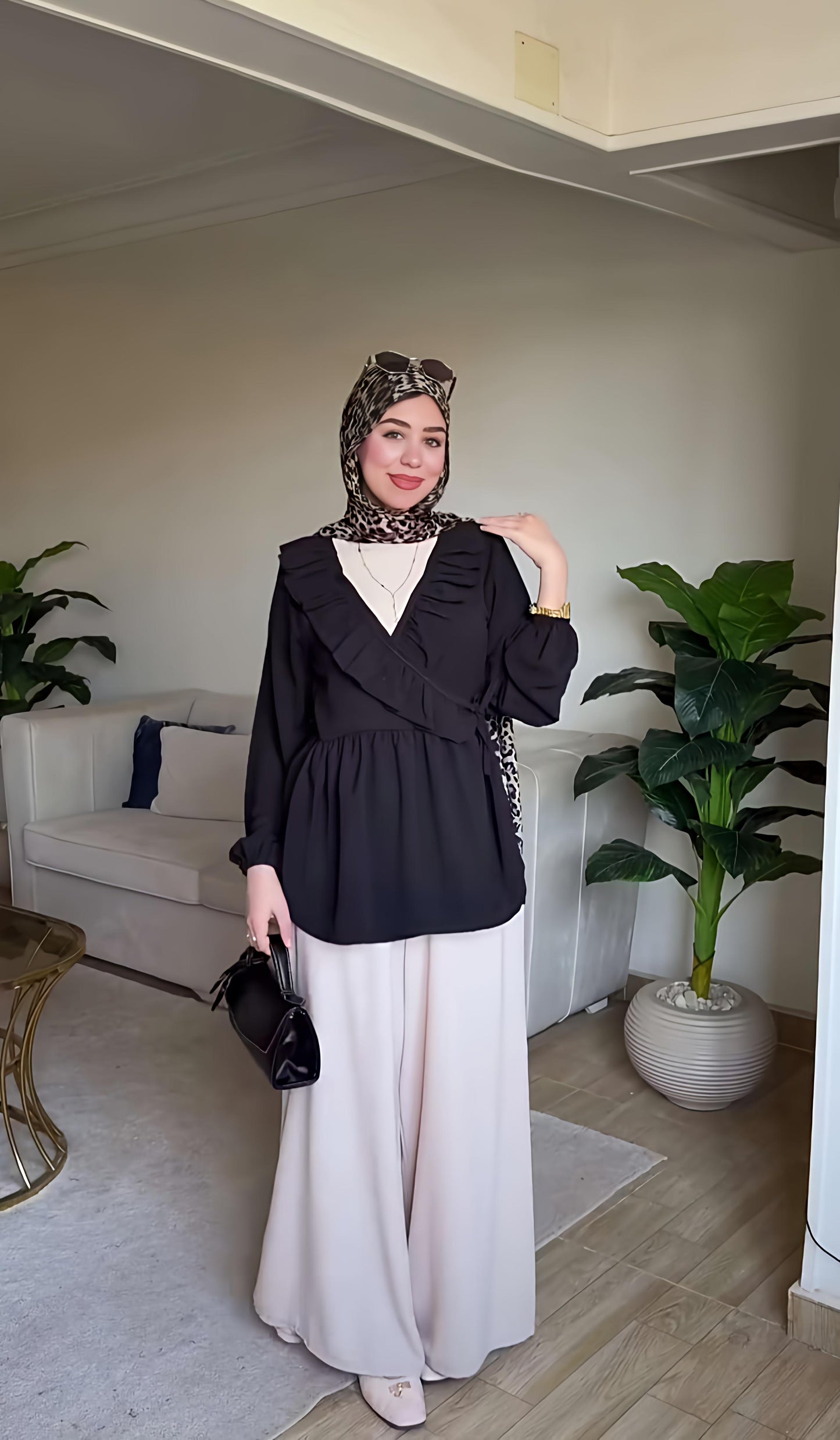 Soft Wrap Blouse