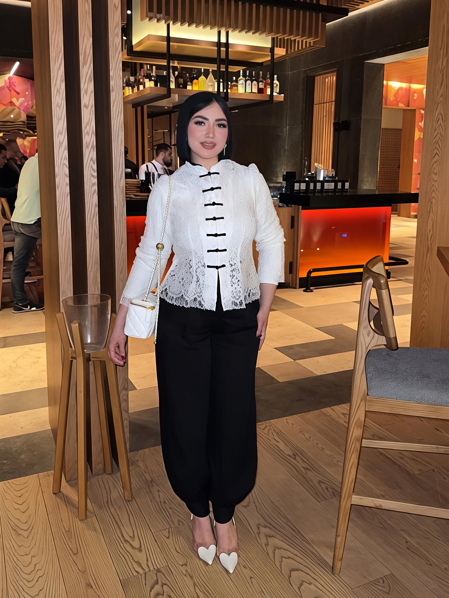 Royal Lace Blouse