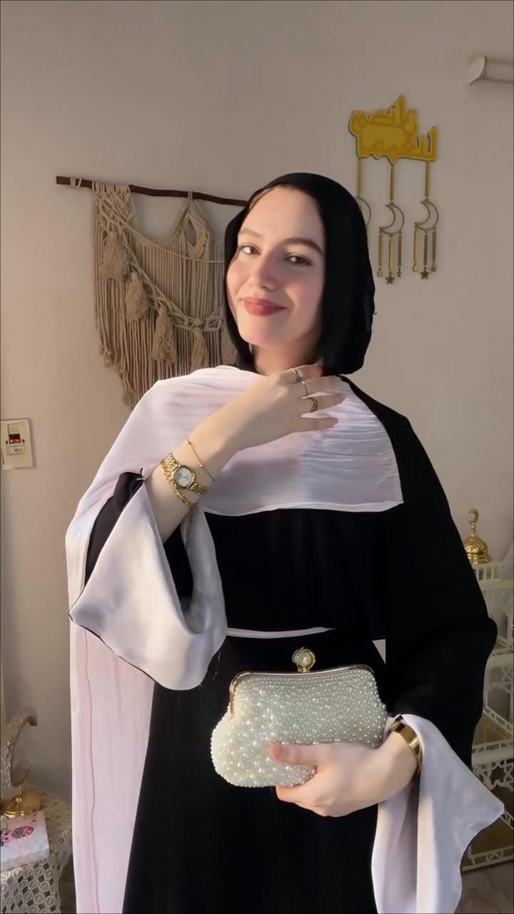 عباية مقفولة ب اسكارف