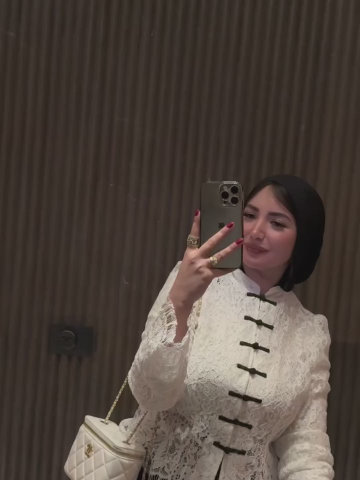 Royal Lace Blouse
